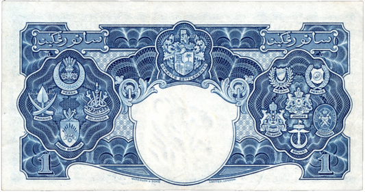 MALAYA P.11 1941 $1 Choice GEF