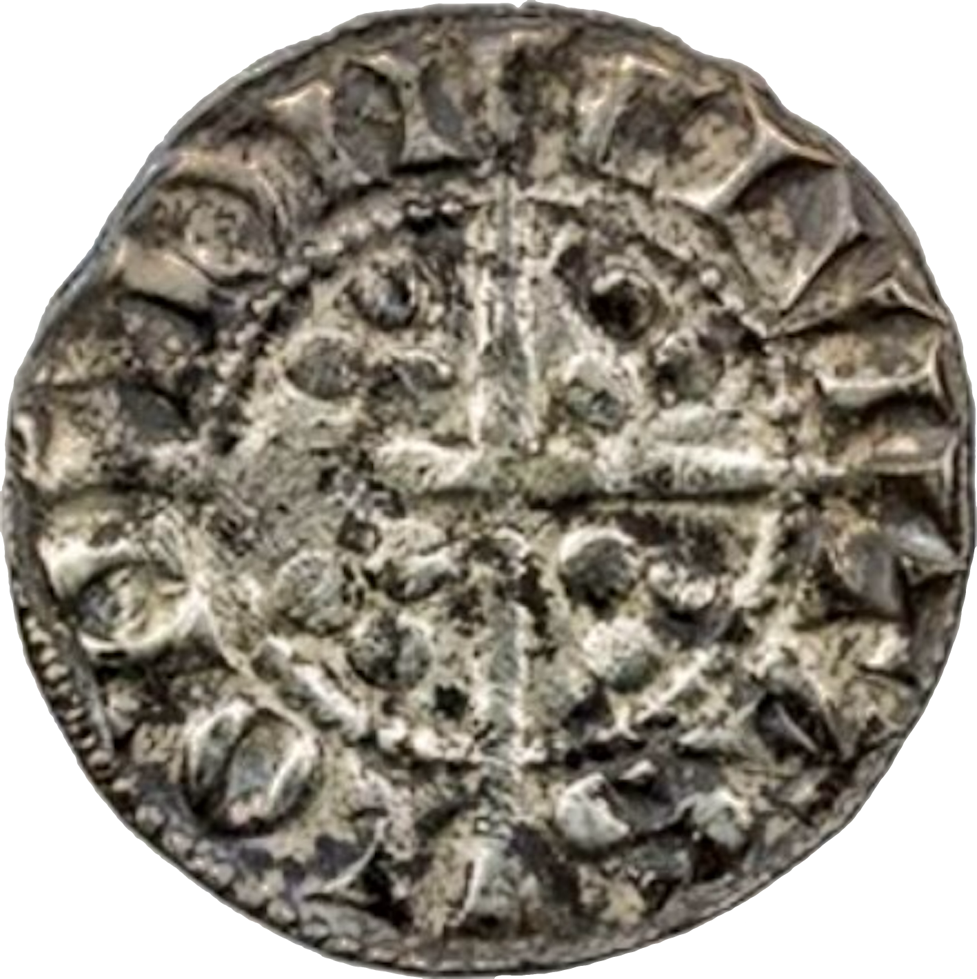 1279 - 1307 EDWARD I Silver Penny S.1380 AVF