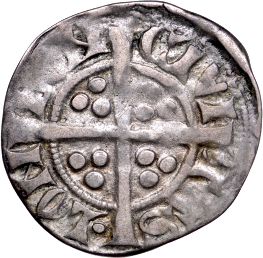 1279 - 1307 EDWARD I Silver Penny Class 4e London S.1398 N 1027