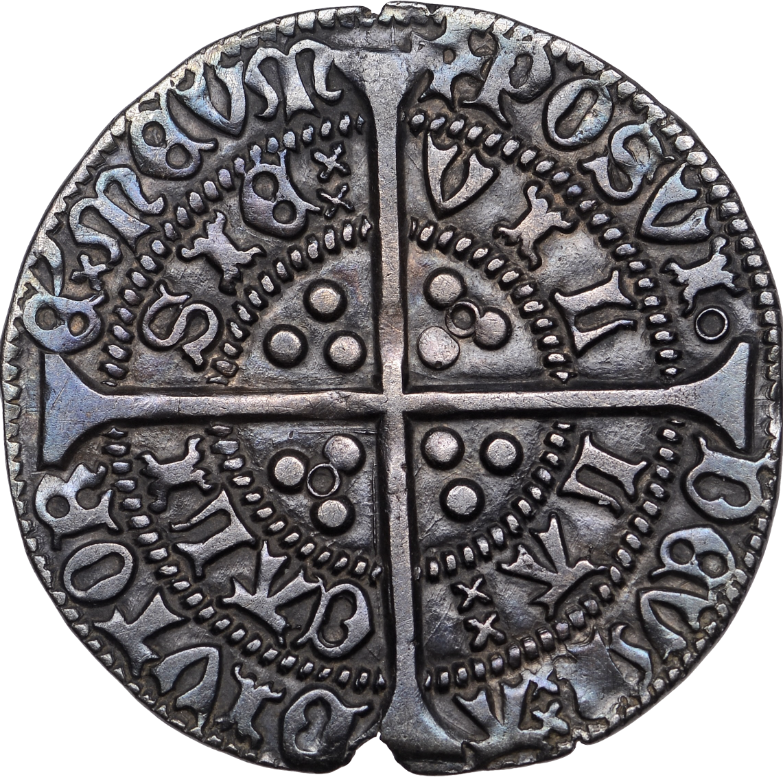 1422 - 1427 HENRY VI Silver Groat S.1836 VF