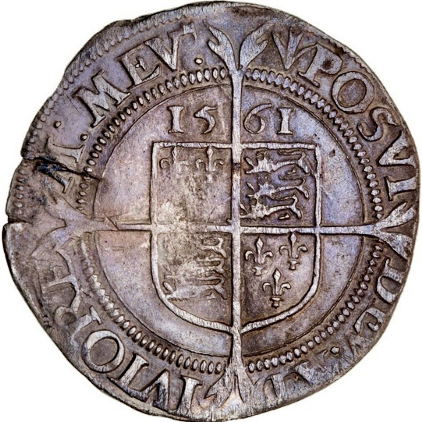 1561 ELIZABETH I Sixpence S2561 North 1997 GF