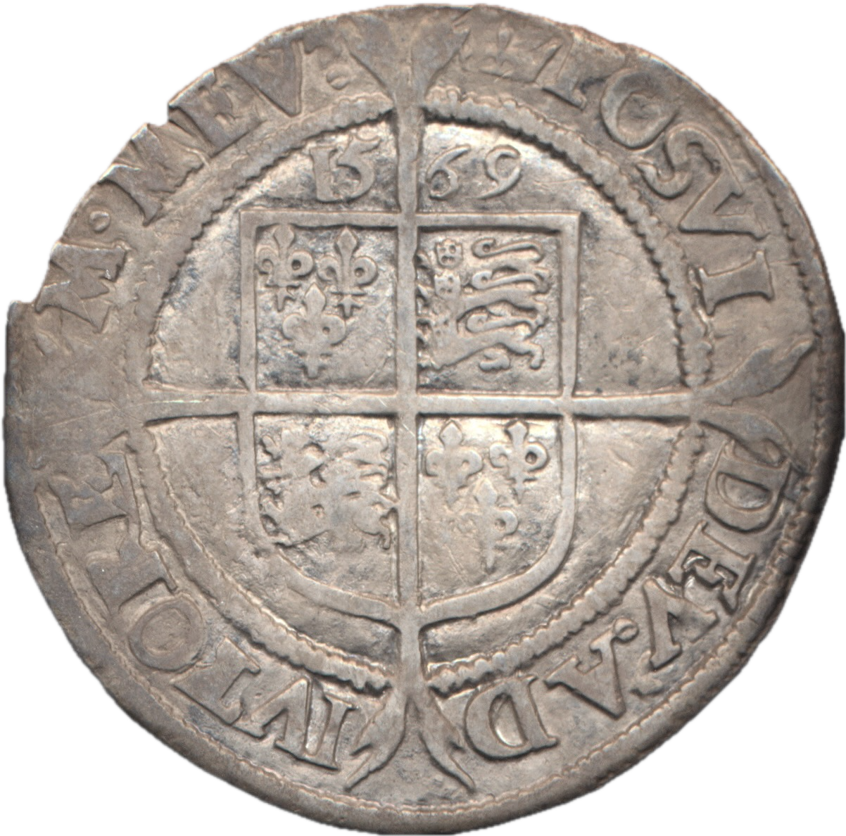 1569 ELIZABETH I Sixpence S2561 North 1997 GF