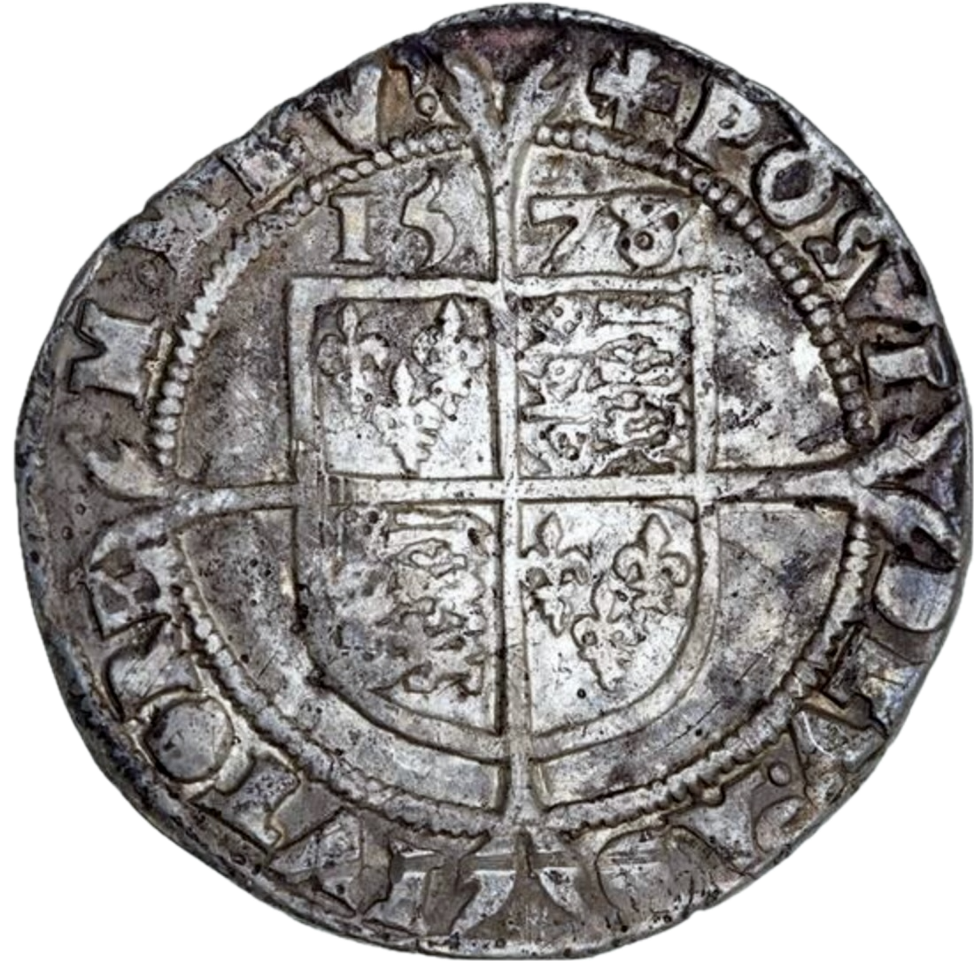 1578/7 ELIZABETH I Sixpence S2572 North 1997 GF