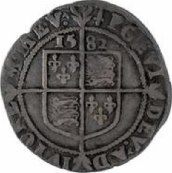 1582 ELIZABETH I Sixpence S2572 North 1997 GF