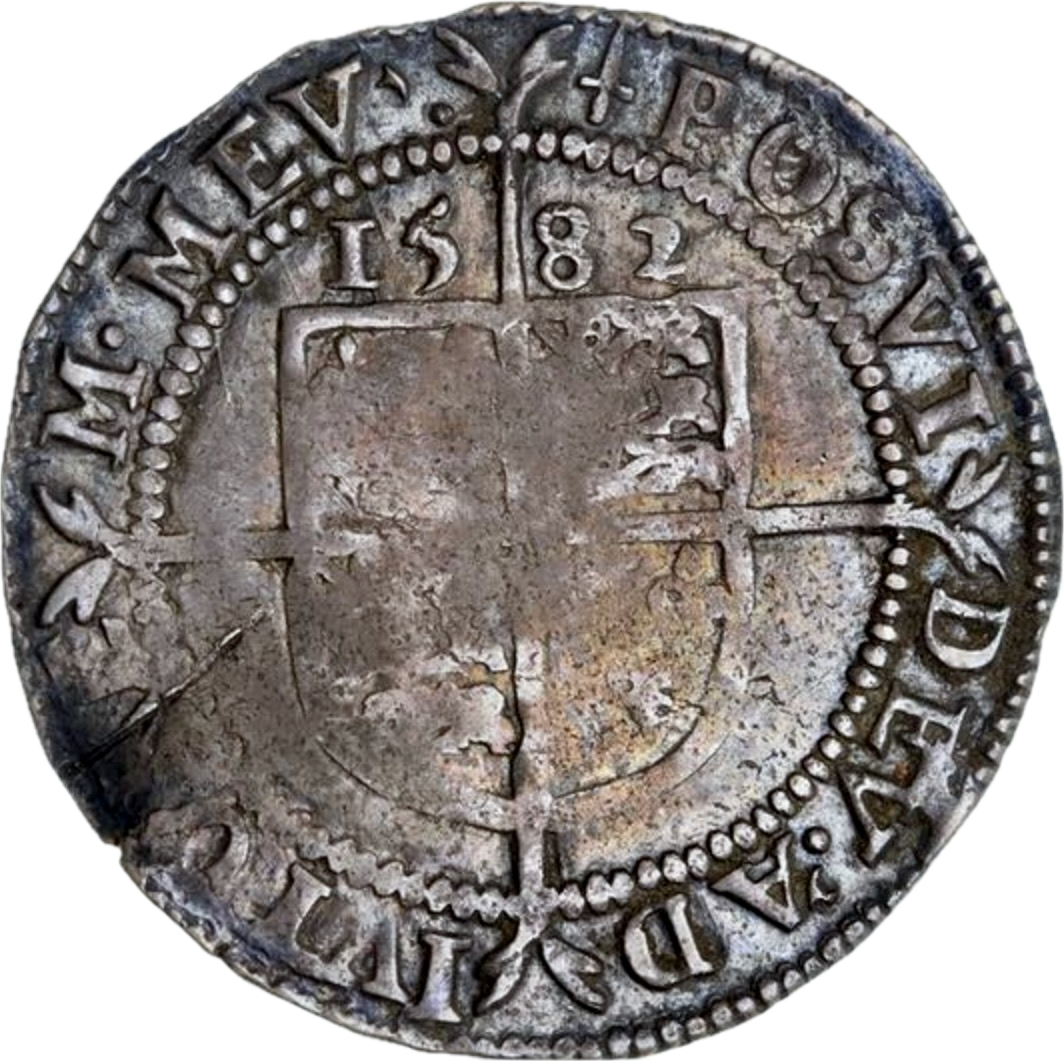 1582/1 ELIZABETH I Sixpence S2572 North 1997 AVF