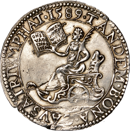 1589 Defeat of the Spanish Armada silver medal cf. MI 153/128 E63