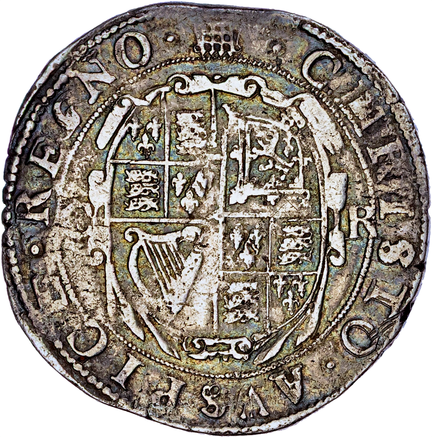 1633 - 1634 CHARLES I Halfcrown Group II S2771 N2207 NVF