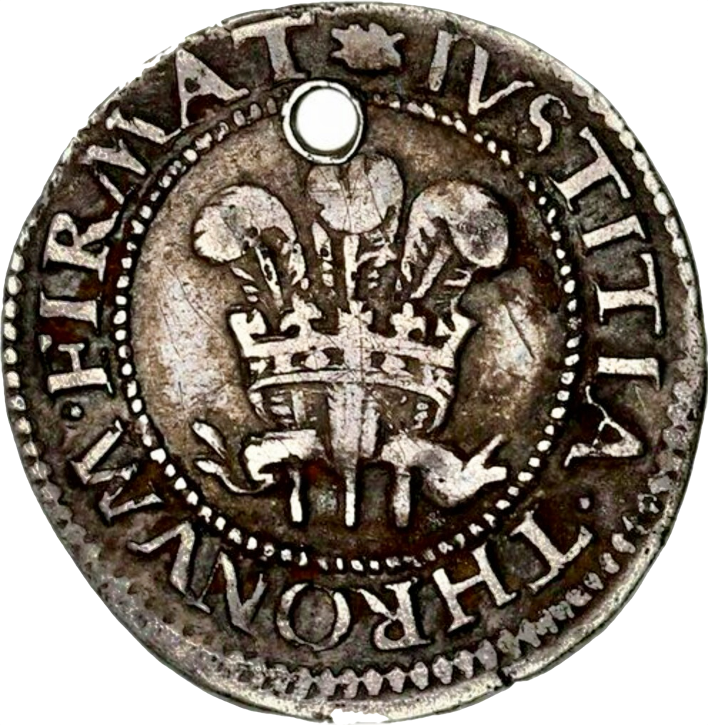 1638 - 1642 CHARLES I Halfgroat S2901 N2343 VF
