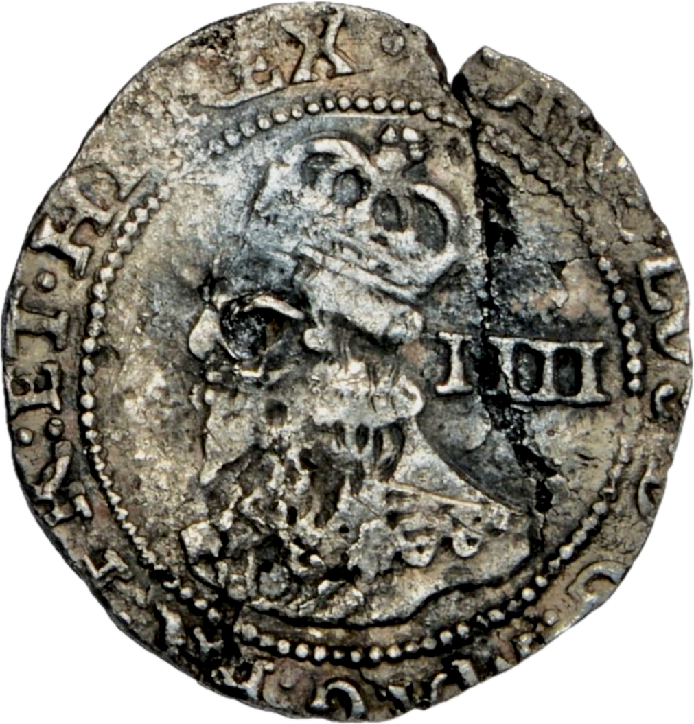1644 CHARLES I Silver Groat S.3021 VG
