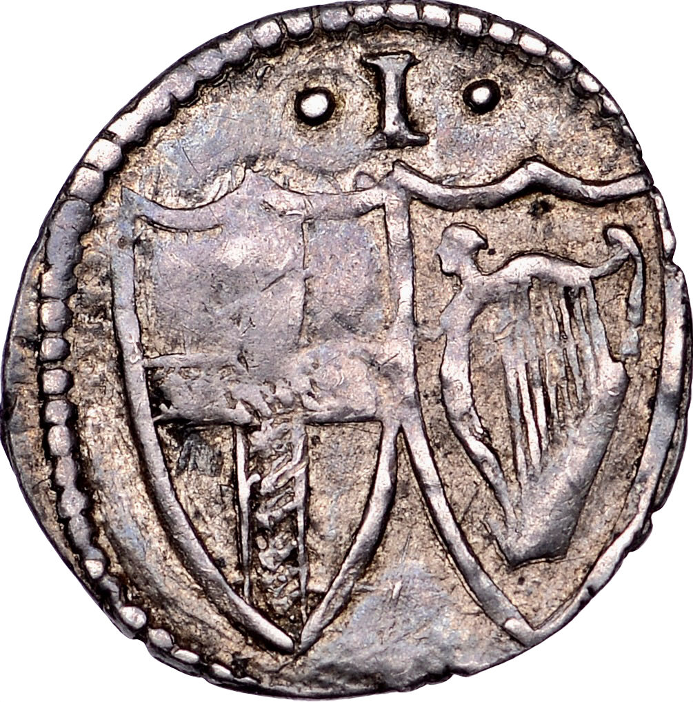 1649 - 1660 COMMONWEALTH Penny S.3222 VF