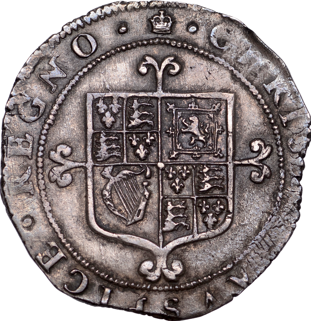 1660 - 1662 CHARLES II Shilling (hammered) S3322 N.2764 VF Rare