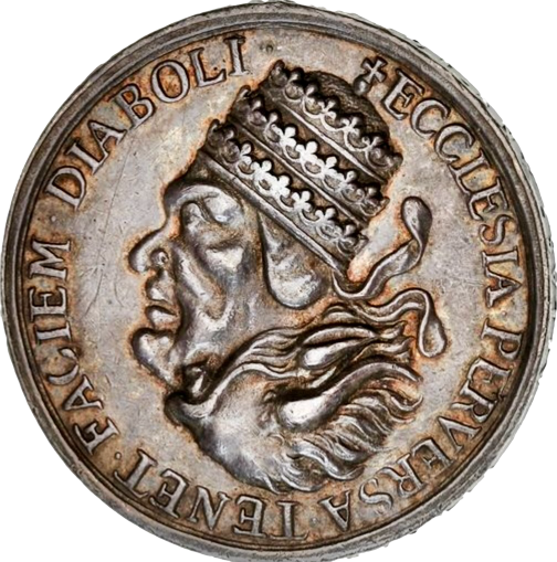1678 Murder of Sir Edmundbury Godfrey 38mm silver medal MI 578/250 E259a