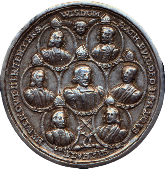 1688 Stability of the Anglican Church 57mm silver medal MI 625/42 E289