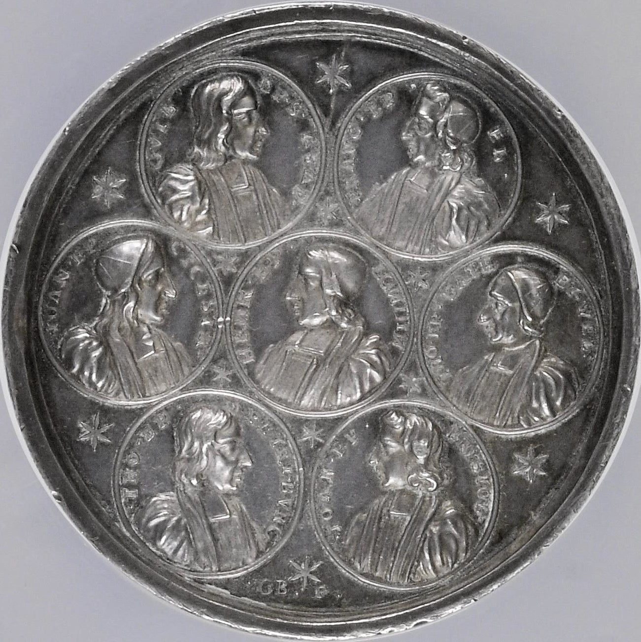 1688 Archbishop Sancroft and the Bishops 50mm struck silver medal MI 622/37 E288a