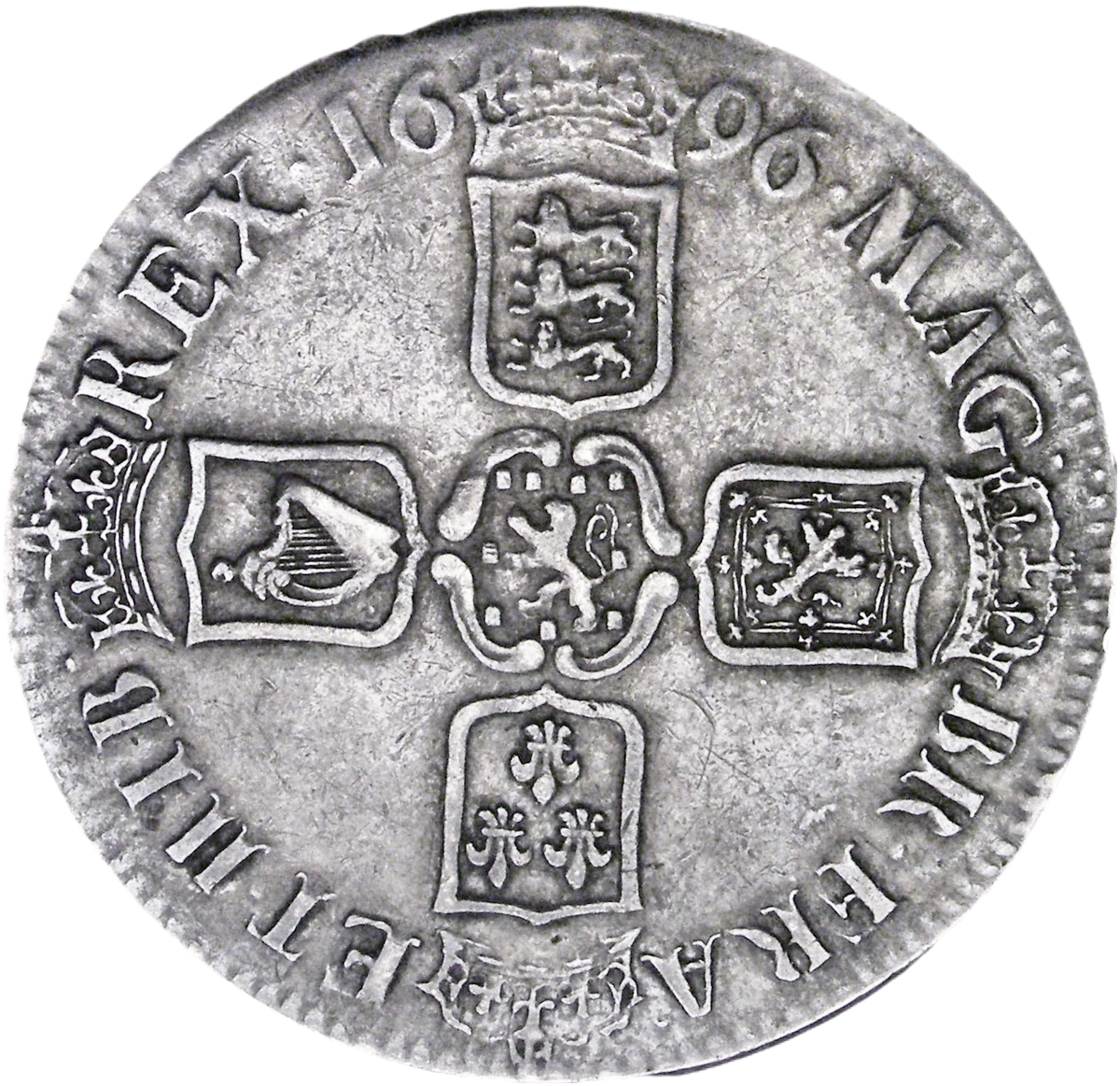 1696 Crown S3470 ESC 995 First bust VF