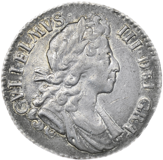 1699 Shilling Fifth bust 'High hair' S3517 ESC 1149 Very Rare (R2) NVF/VF