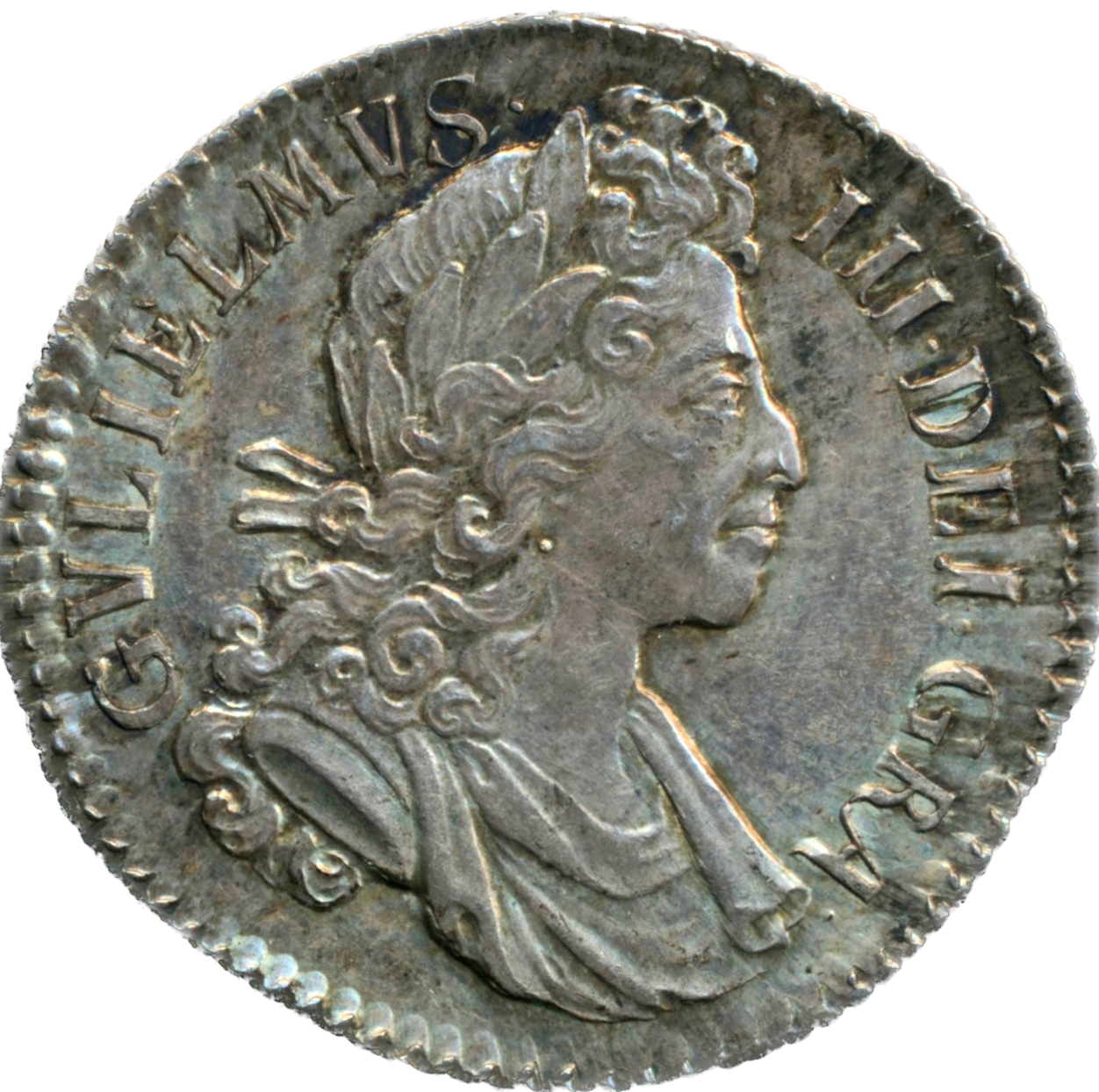 1700 Shilling Fifth bust ‘high hair’ Circular 00's S3516 ESC 1151 Scarce EF