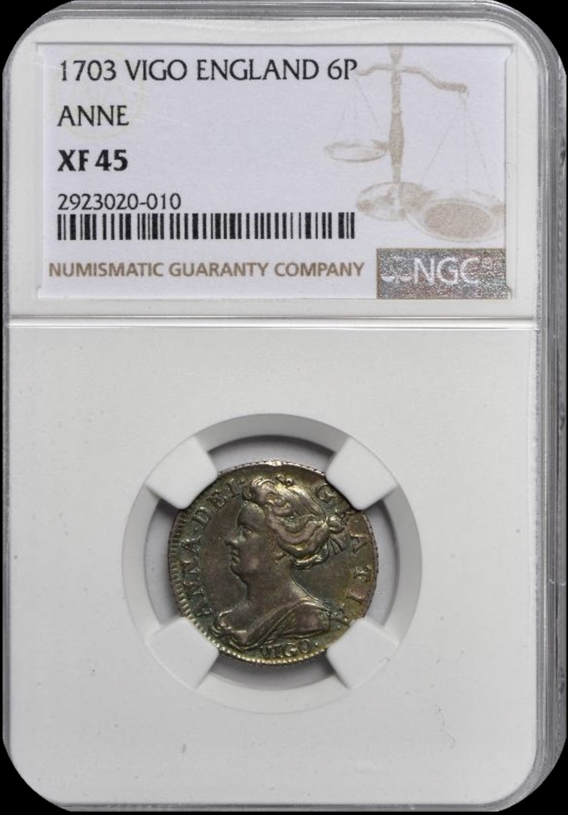1703 VIGO Sixpence S3590 ESC 1446 EF NGC XF45
