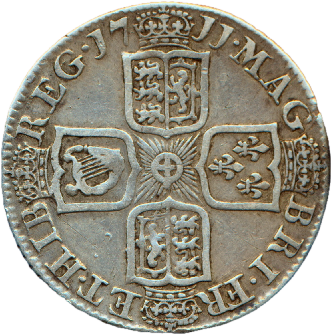 1711 Shilling S3618 ESC 1408 VF