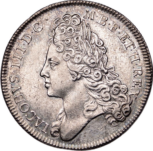 1712 Prince James, Princess Louisa Memorial silver medal MI 389/243 E455 Very rare