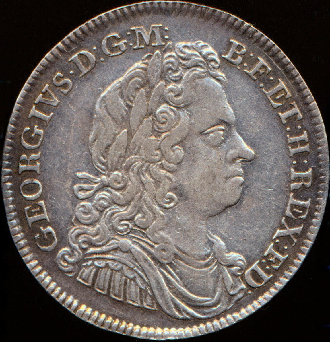 1714 Coronation silver medal MI428/18 E471