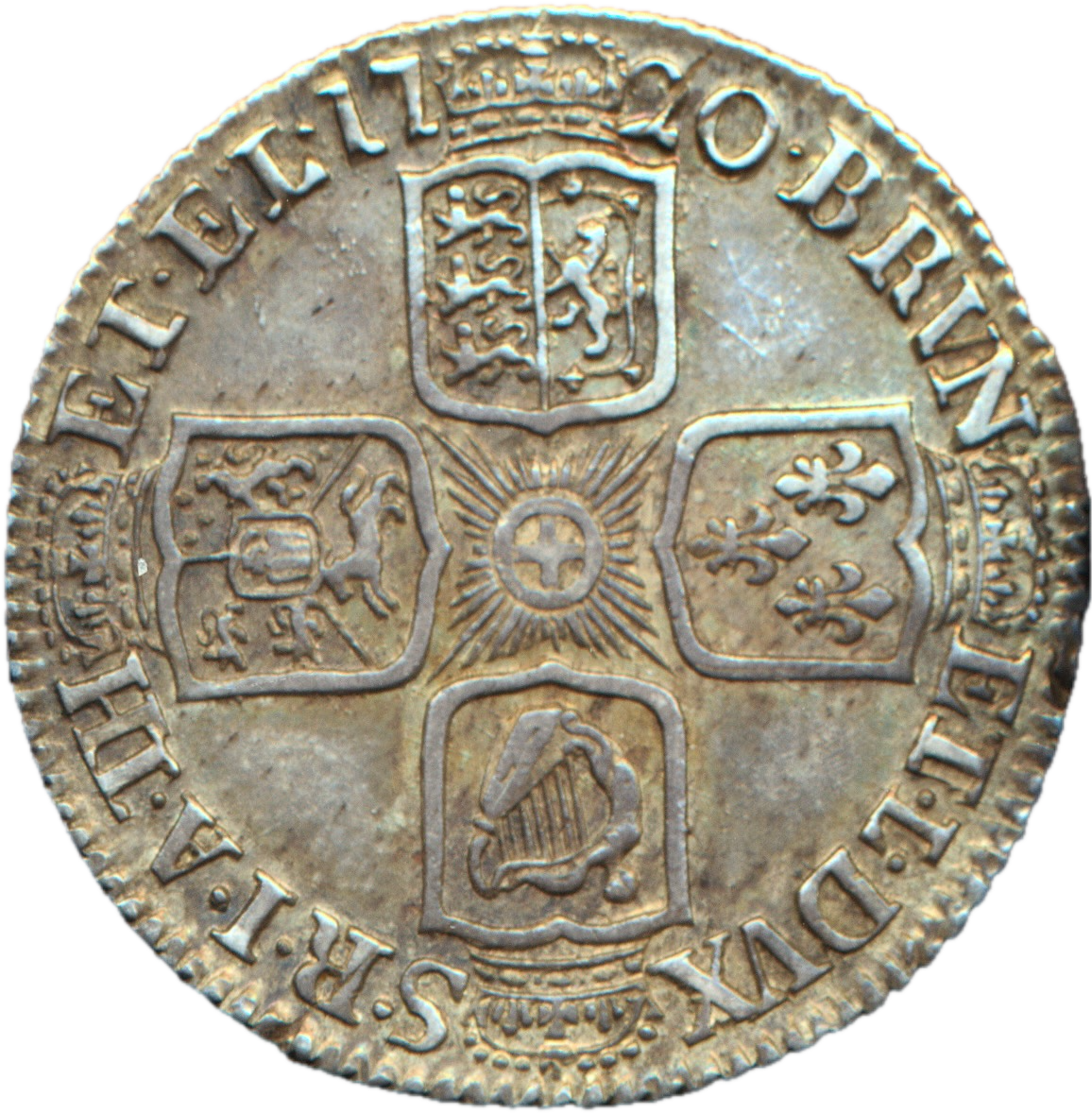1720 Shilling S3646 ESC 1572 VF