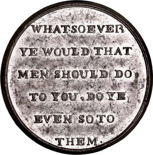 1790 Anti-Slavery Society 33mm white metal medal BHM 269 D&H Middlesex 233-8 E836