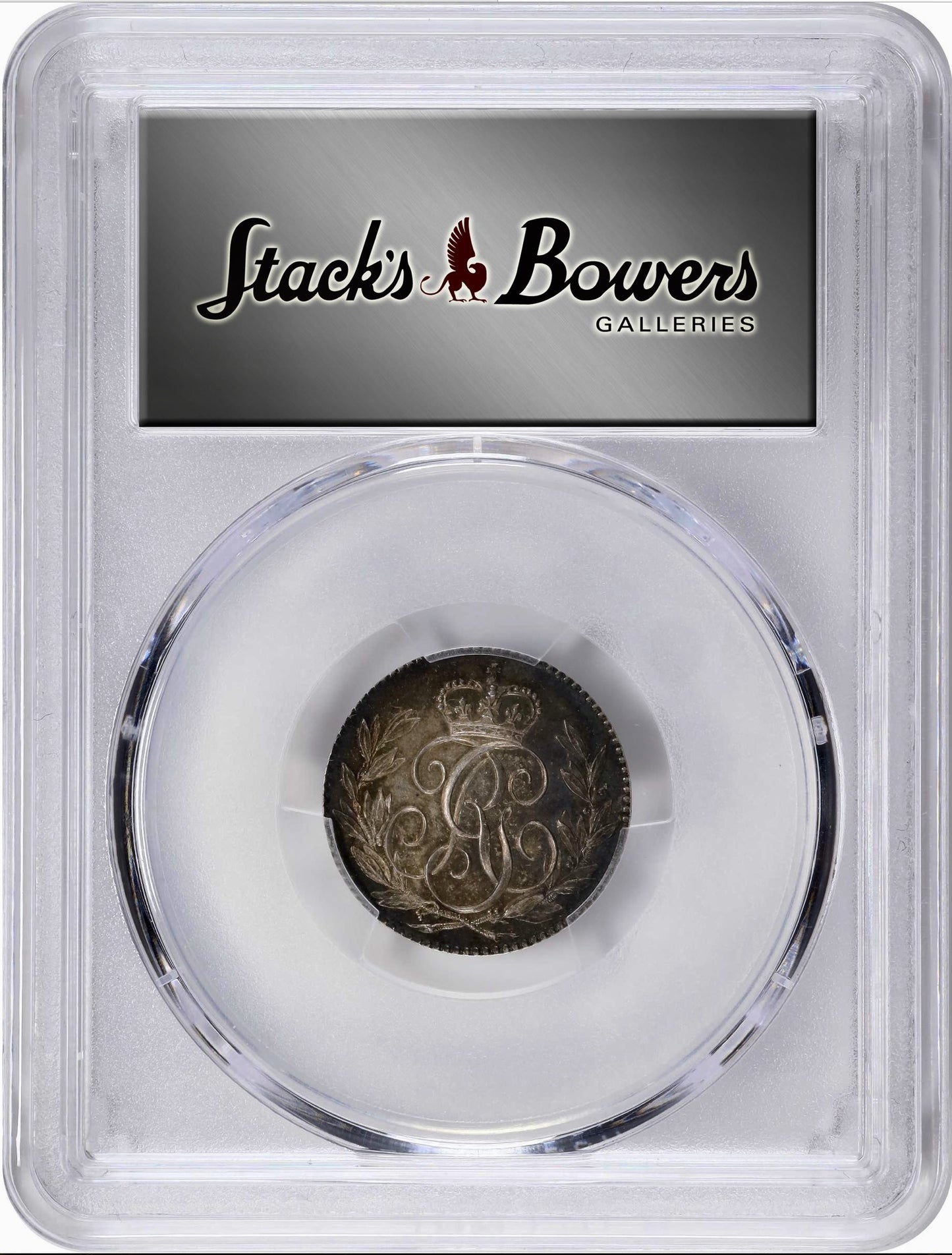 1790 sixpence pattern in silver ESC 2219 Proof 58