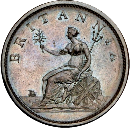 1806 Penny S3780 BMC 1343 No curl UNC MS 64 BN