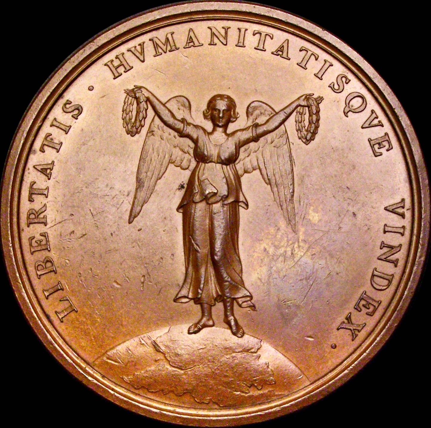 1806 Death of Charles Fox 54mm copper medal BHM 604 E979