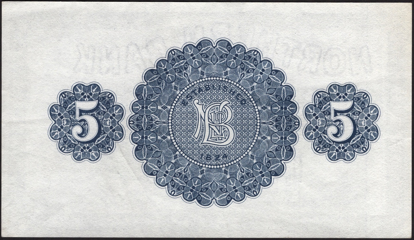 NORTHERN IRELAND P.180b NI613d 1942 Northern Bank £5 AUNC