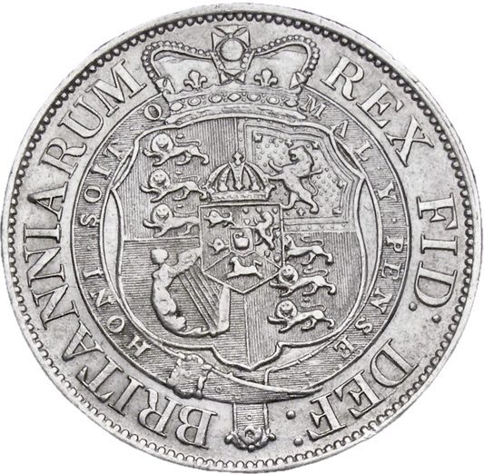 1819 Halfcrown Small head S3789 ESC 2102 EF