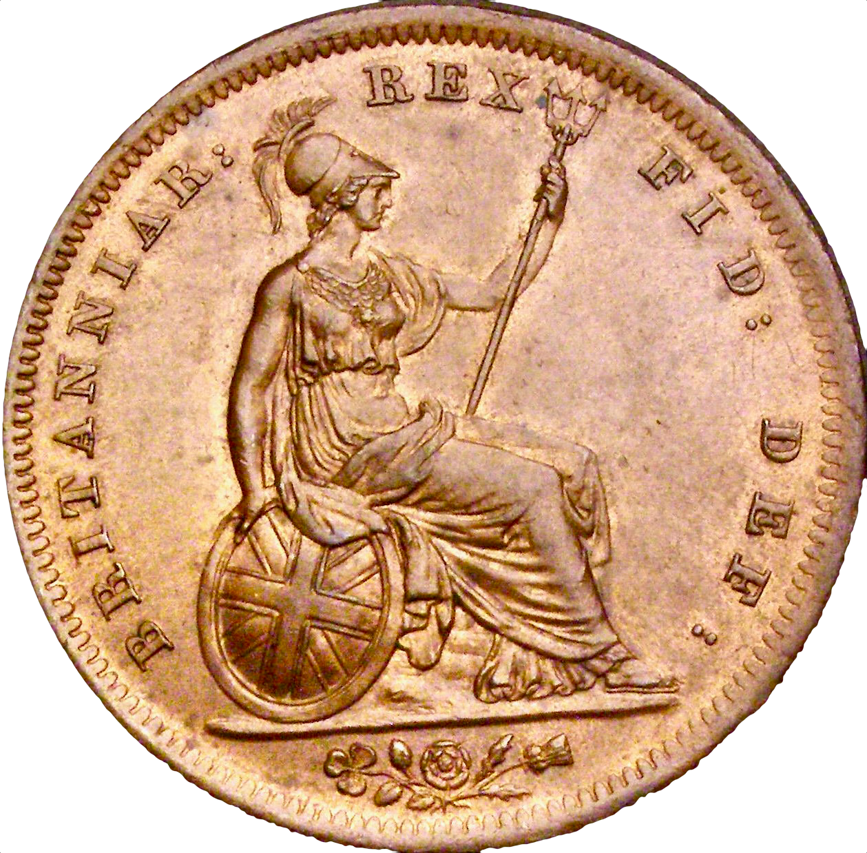 1826 Penny No central line S3823 BMC 1422 UNC