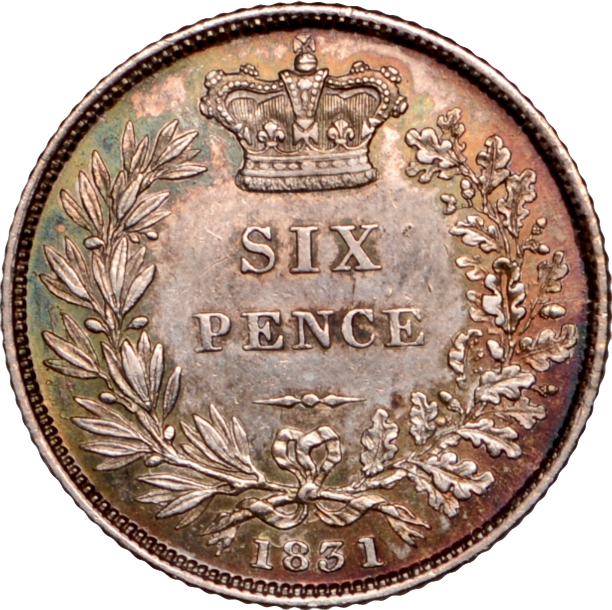 1831 Sixpence S3836 ESC 2499 AUNC