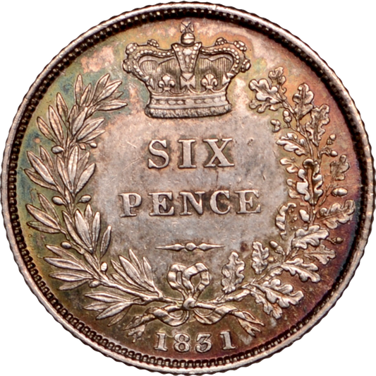 1831 Sixpence S3836 ESC 2499 AUNC