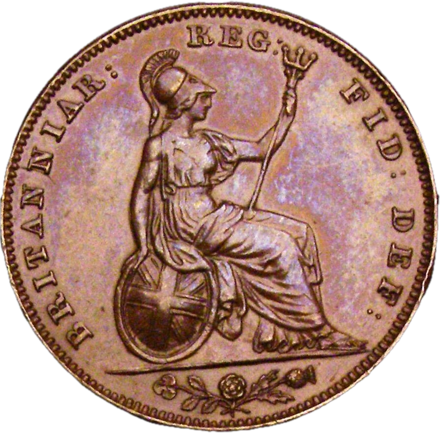 1839 Farthing S3950 BMC 1554 EF