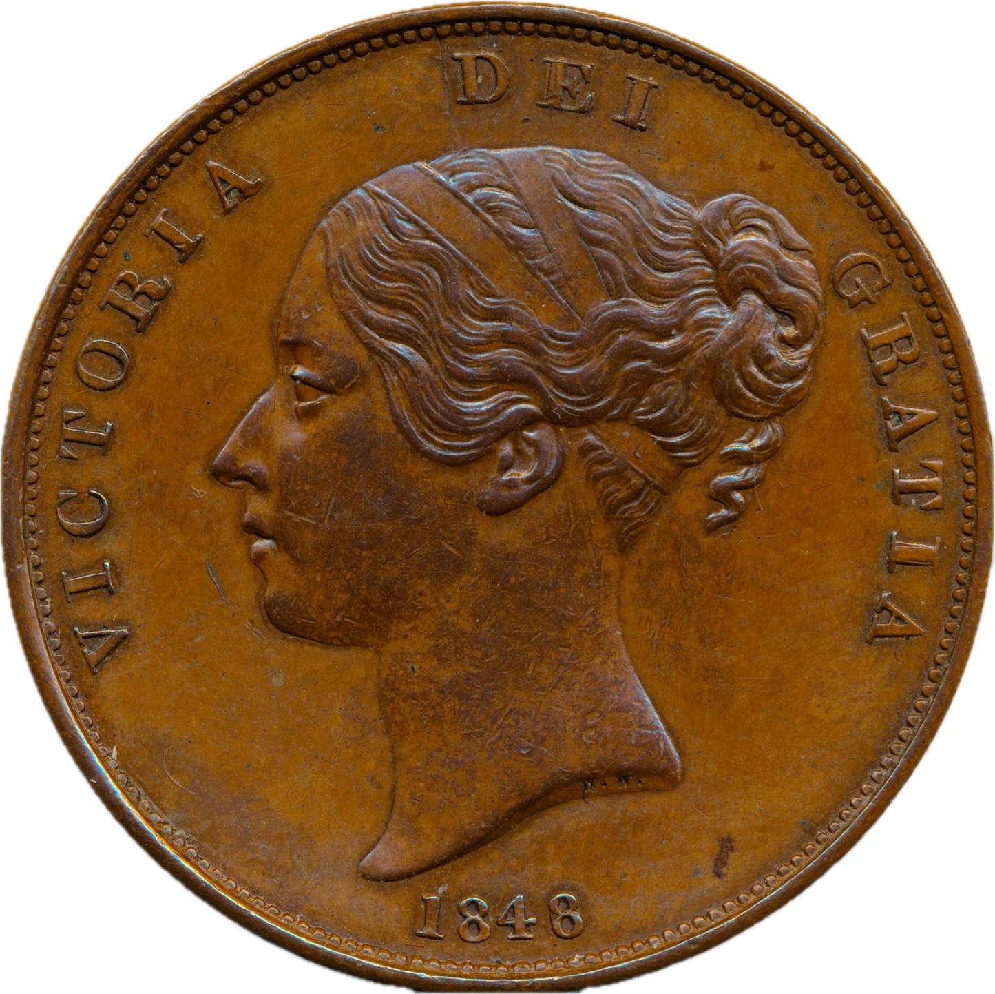 1848/6 Penny S3948 BMC 1494 Very rare GEF