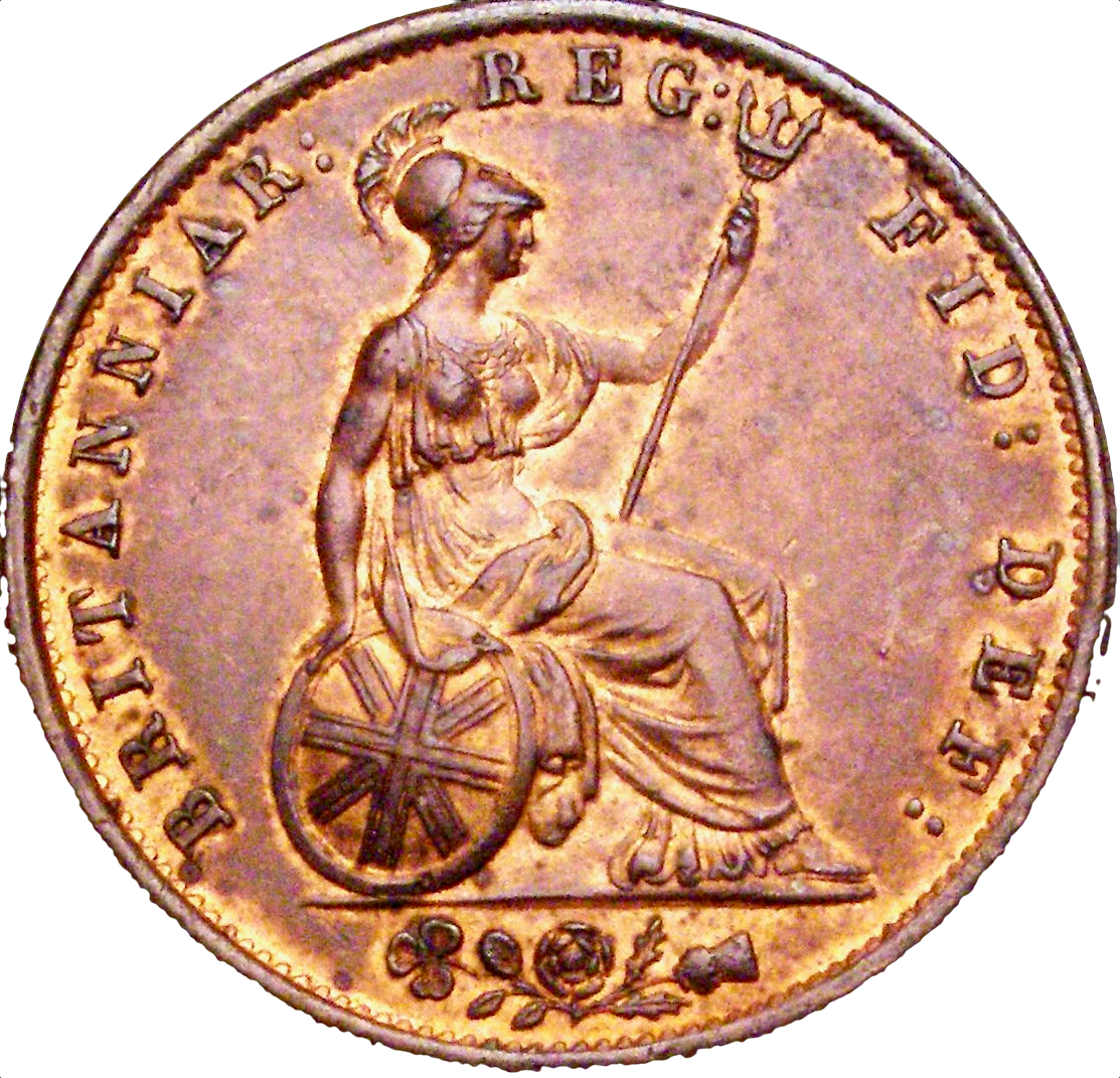 1855 Halfpenny S3949 BMC 1543 AUNC
