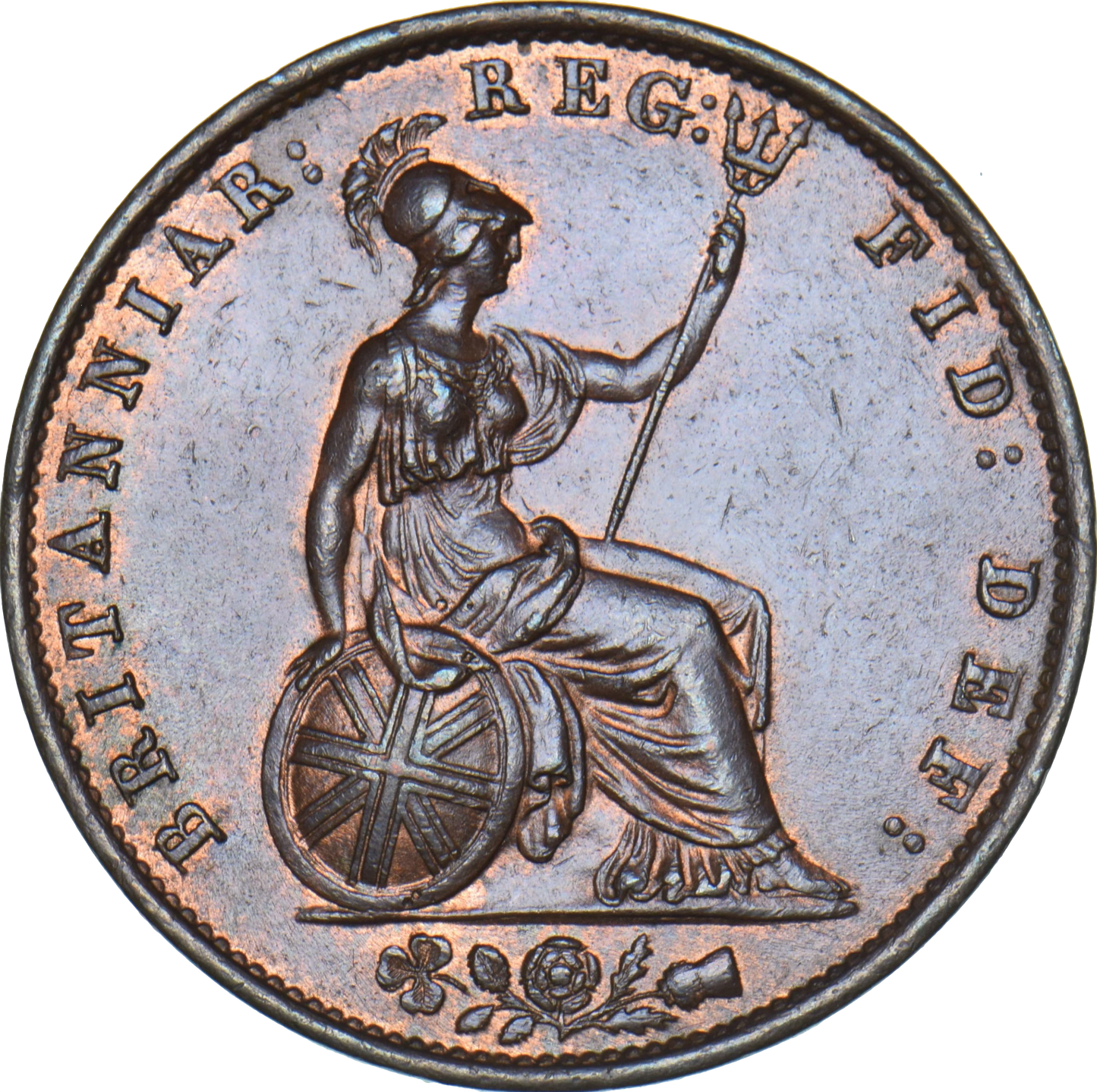 1856 Halfpenny S3949 BMC 1544 Scarce UNC