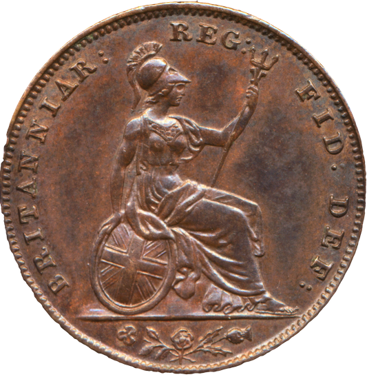 1856 Farthing S3950 BMC 1583 Scarce AUNC