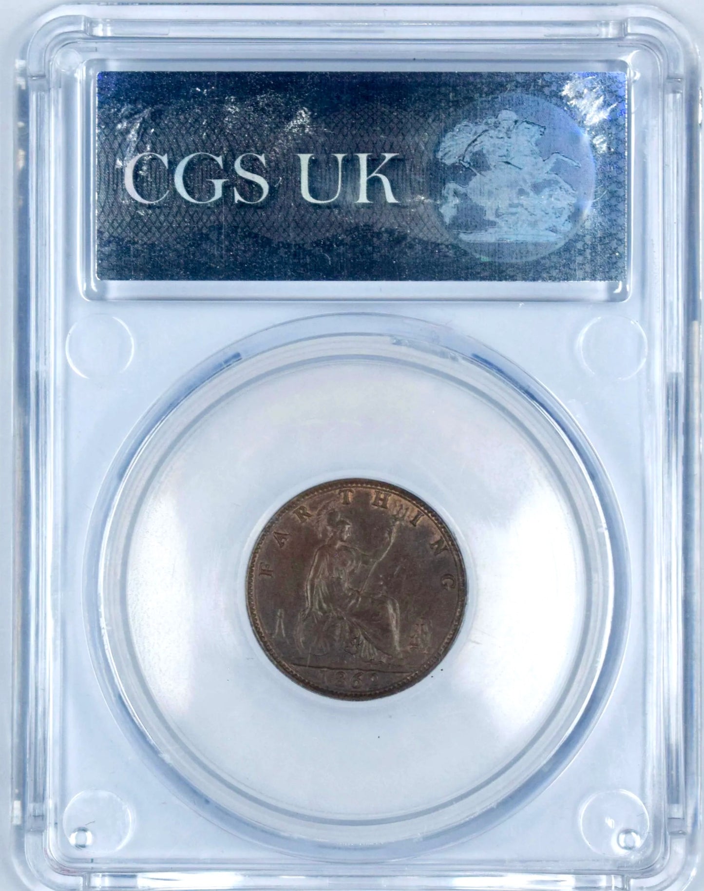 1862 Farthing S3958 F 507 CGS82 UNC