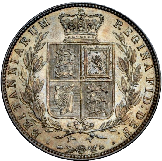 1880 Halfcrown S3889 ESC 2756 Scarce UNC
