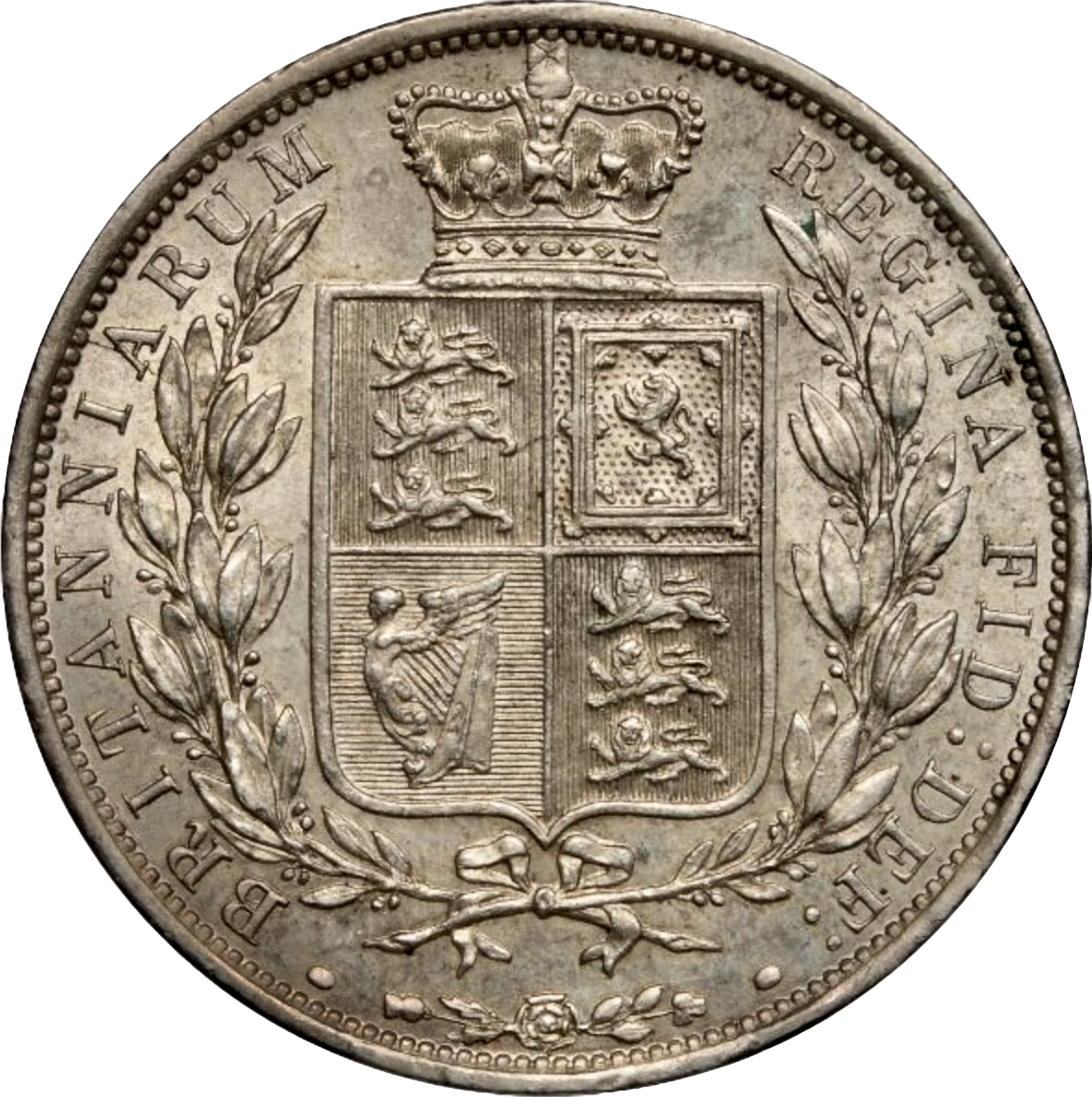 1882 Halfcrown S3889 ESC 2761 AUNC