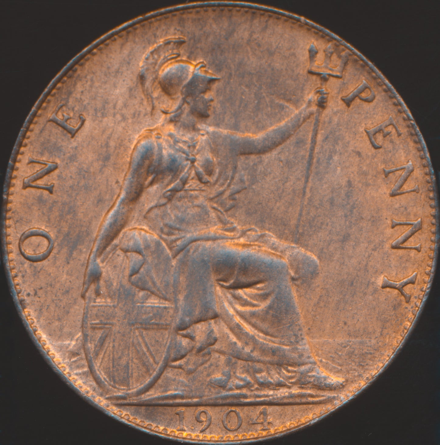 1904 Penny S3990 F159 UNC