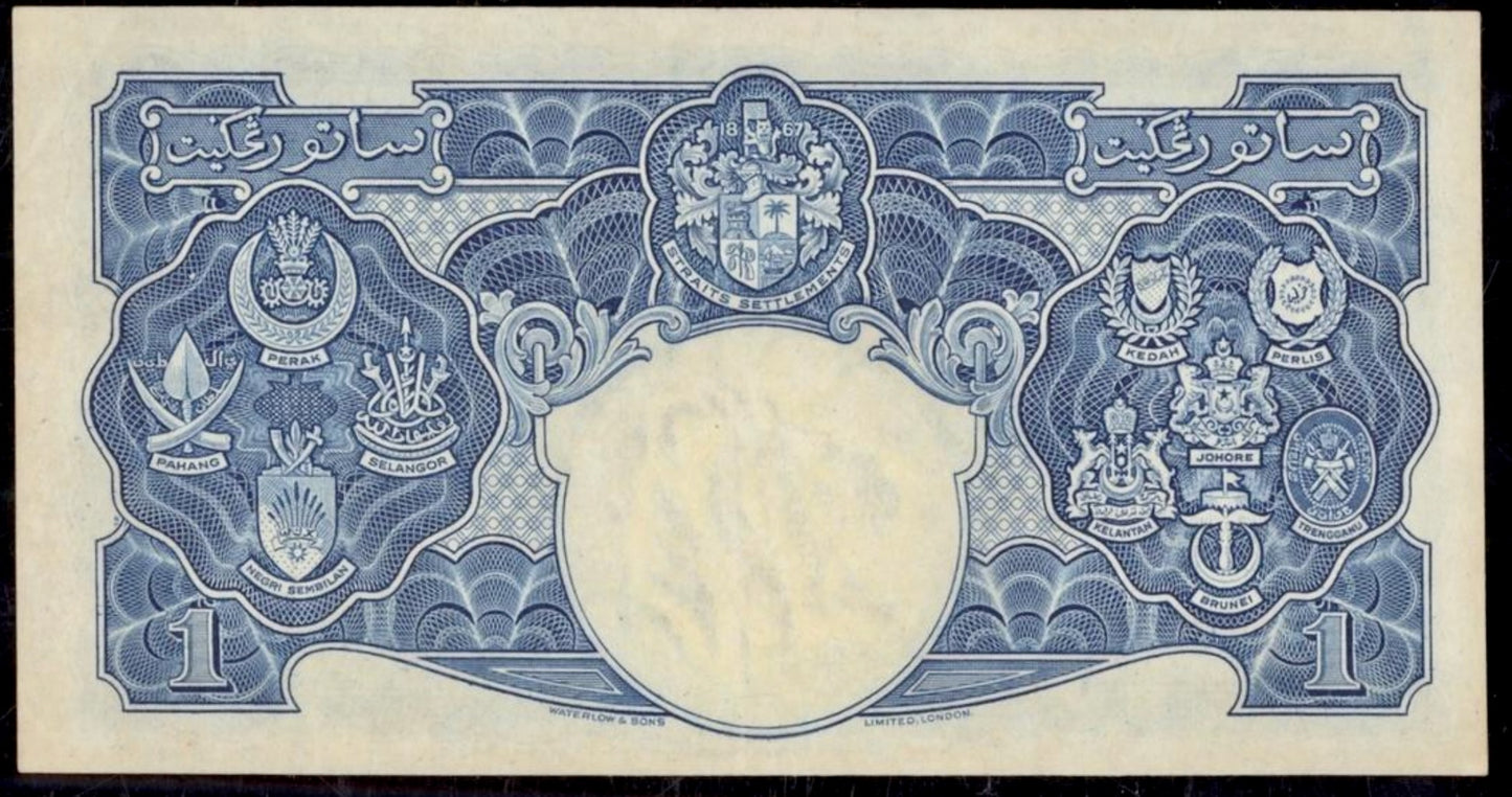 MALAYA P.11 1941 $1 UNC
