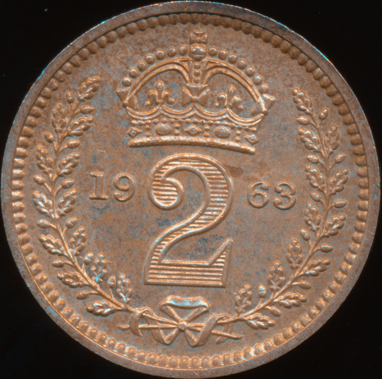 1963 Maundy set toned UNC