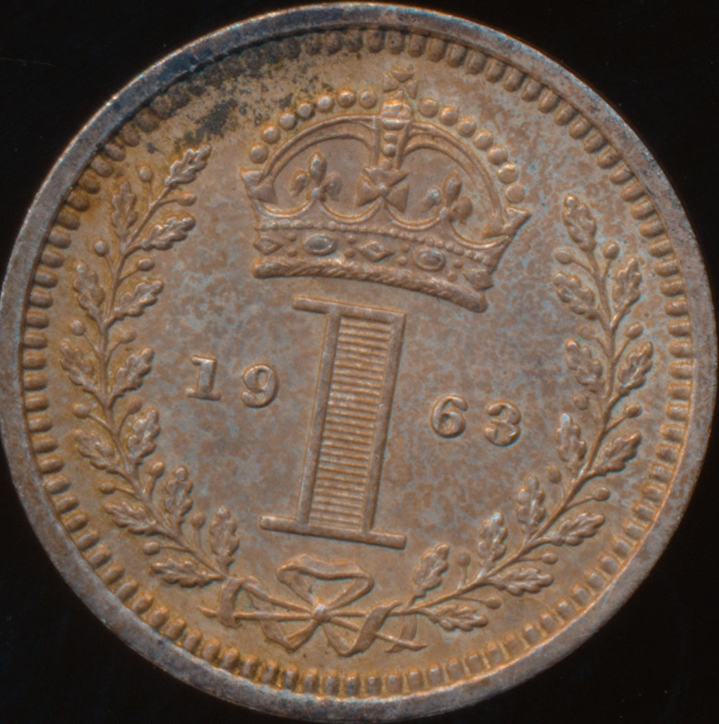 1963 Maundy set toned UNC
