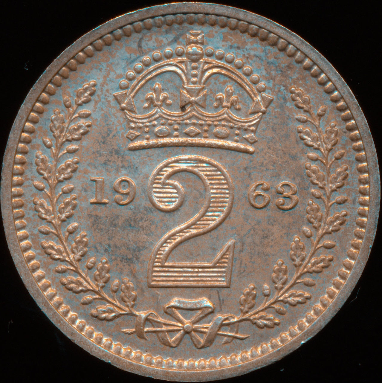 1963 Maundy set toned UNC