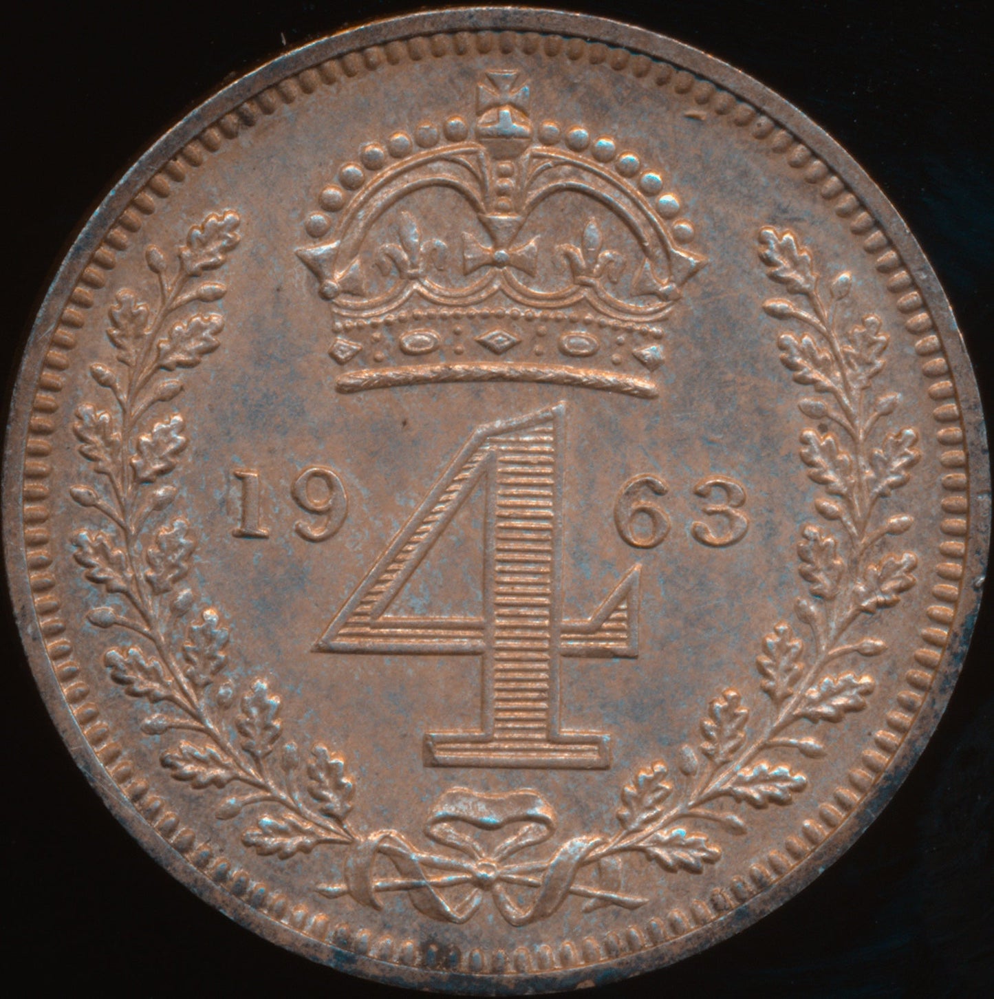 1963 Maundy set toned UNC