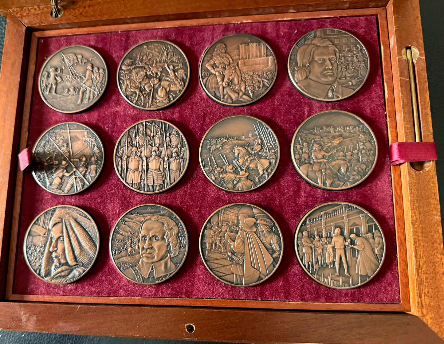 1992 350th Anniversary of the Civil War Medal Box Set